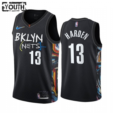 Kinder NBA Brooklyn Nets Trikot James Harden 13 2020-21 City Edition Swingman